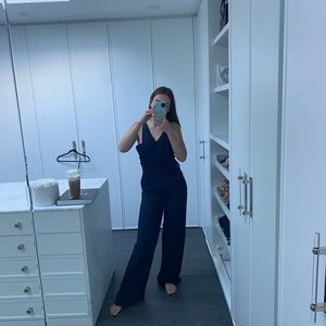 Whistles Midnight Blue Jumpsuit